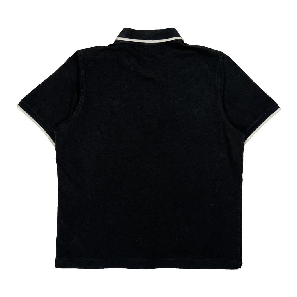 Lacoste Polo Shirt - XL Black Cotton - Image 2