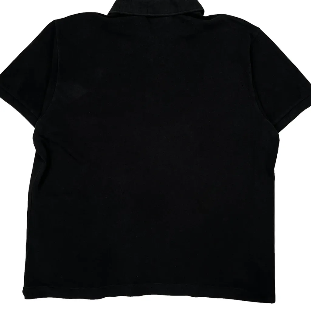 Lacoste Polo Shirt - XL Black Cotton - Image 4