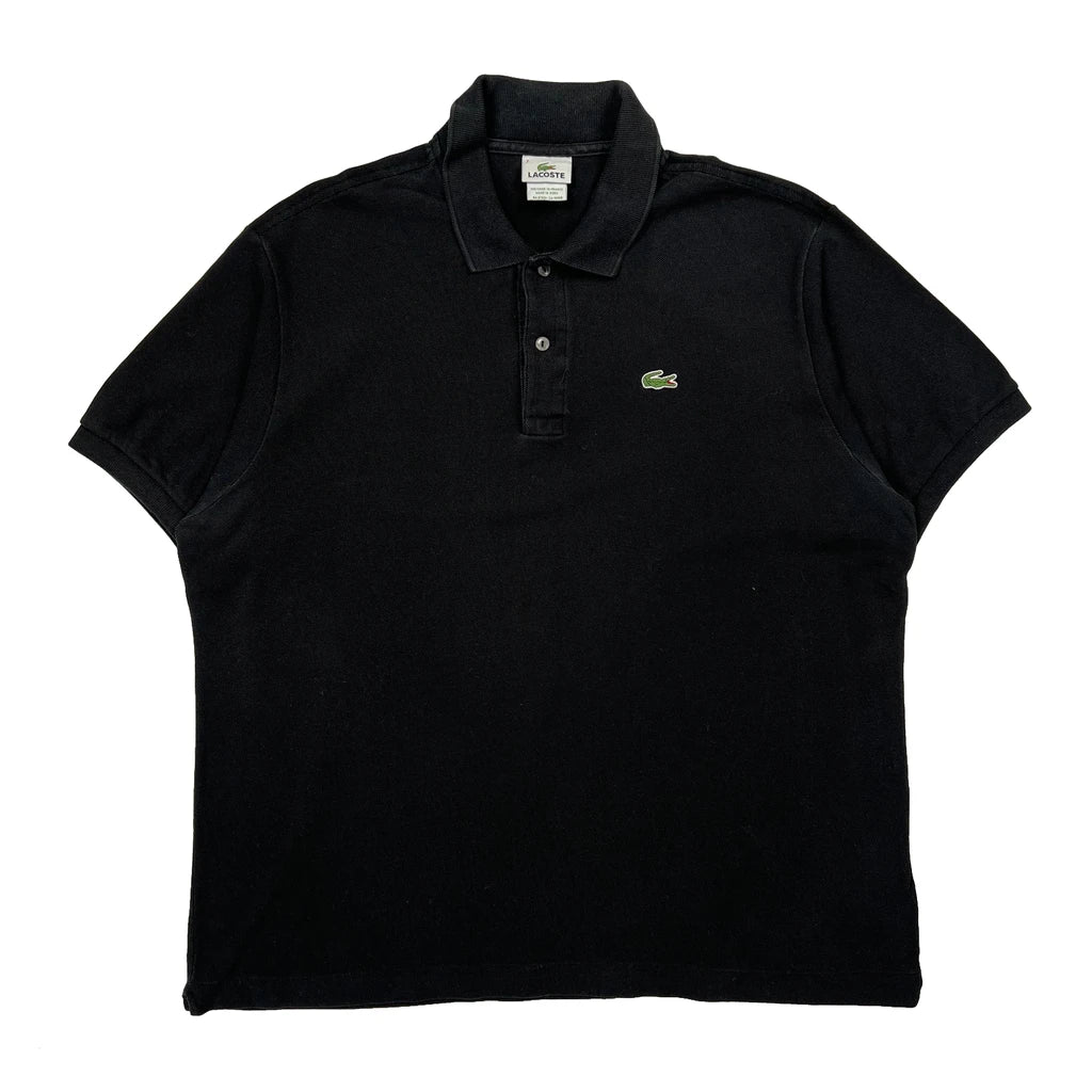 Lacoste Polo Shirt - 2XL Black Cotton
