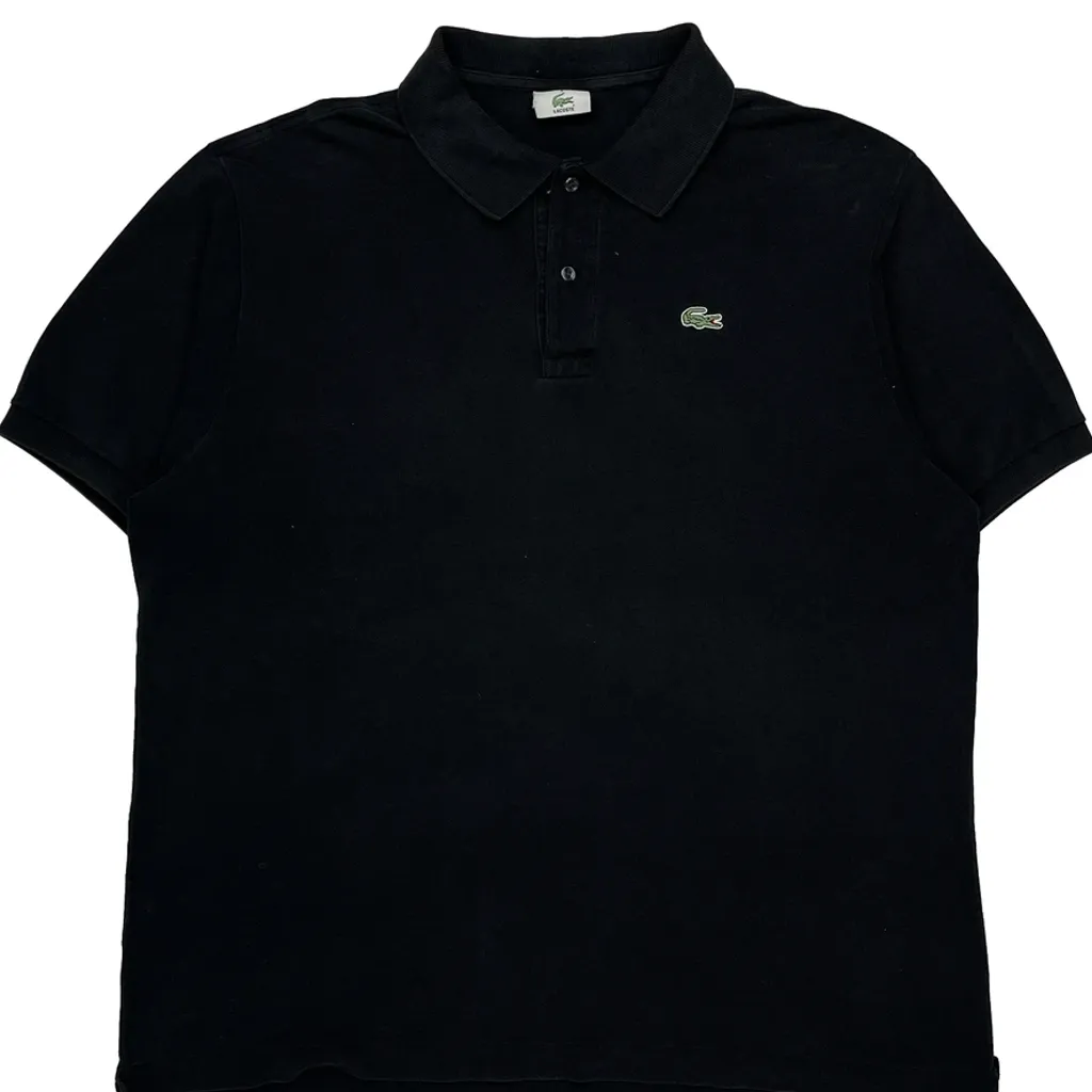 Lacoste Polo Shirt - 3XL Black Cotton - Image 5