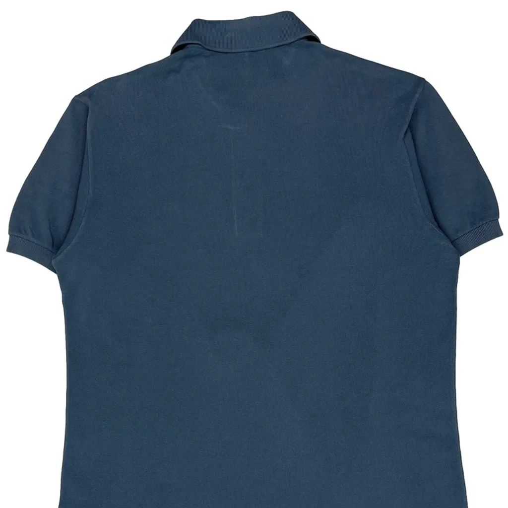 Lacoste Polo Shirt - Large Blue Cotton - Image 6