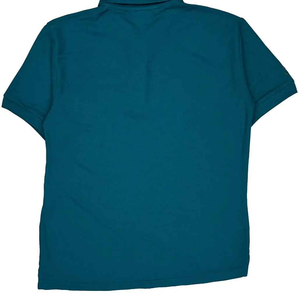 Lacoste Polo Shirt - Large Blue Cotton - Image 5