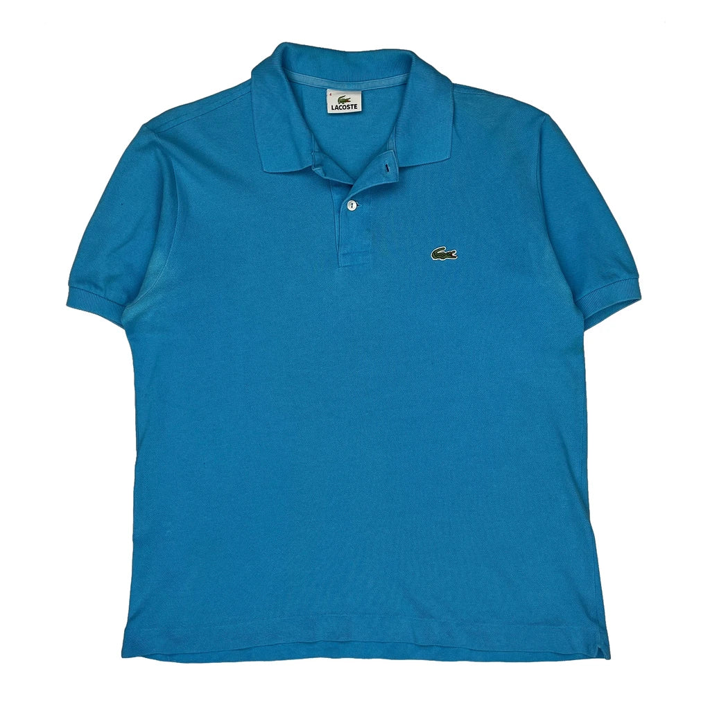 Lacoste Polo Shirt - Medium Blue Cotton