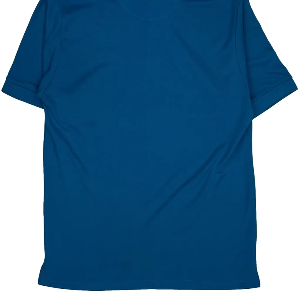 Lacoste Polo Shirt - Medium Blue Polyester Blend - Image 7