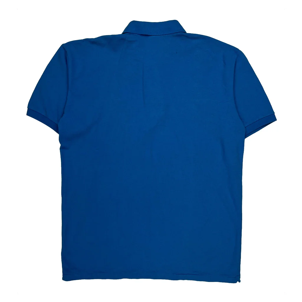 Lacoste Polo Shirt - XL Blue Cotton - Image 2