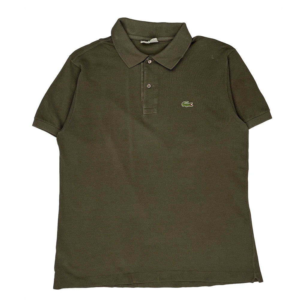 Lacoste Polo Shirt - Medium Brown Cotton