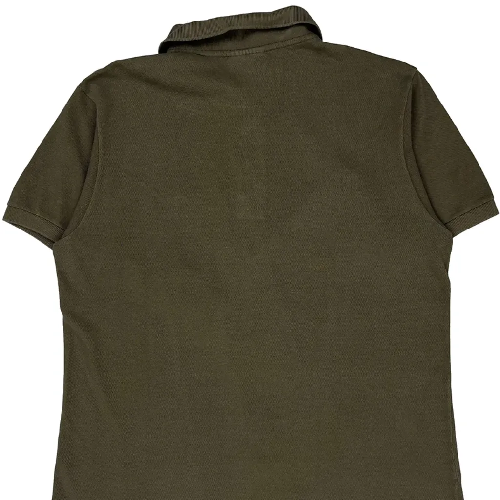 Lacoste Polo Shirt - Medium Brown Cotton - Image 6