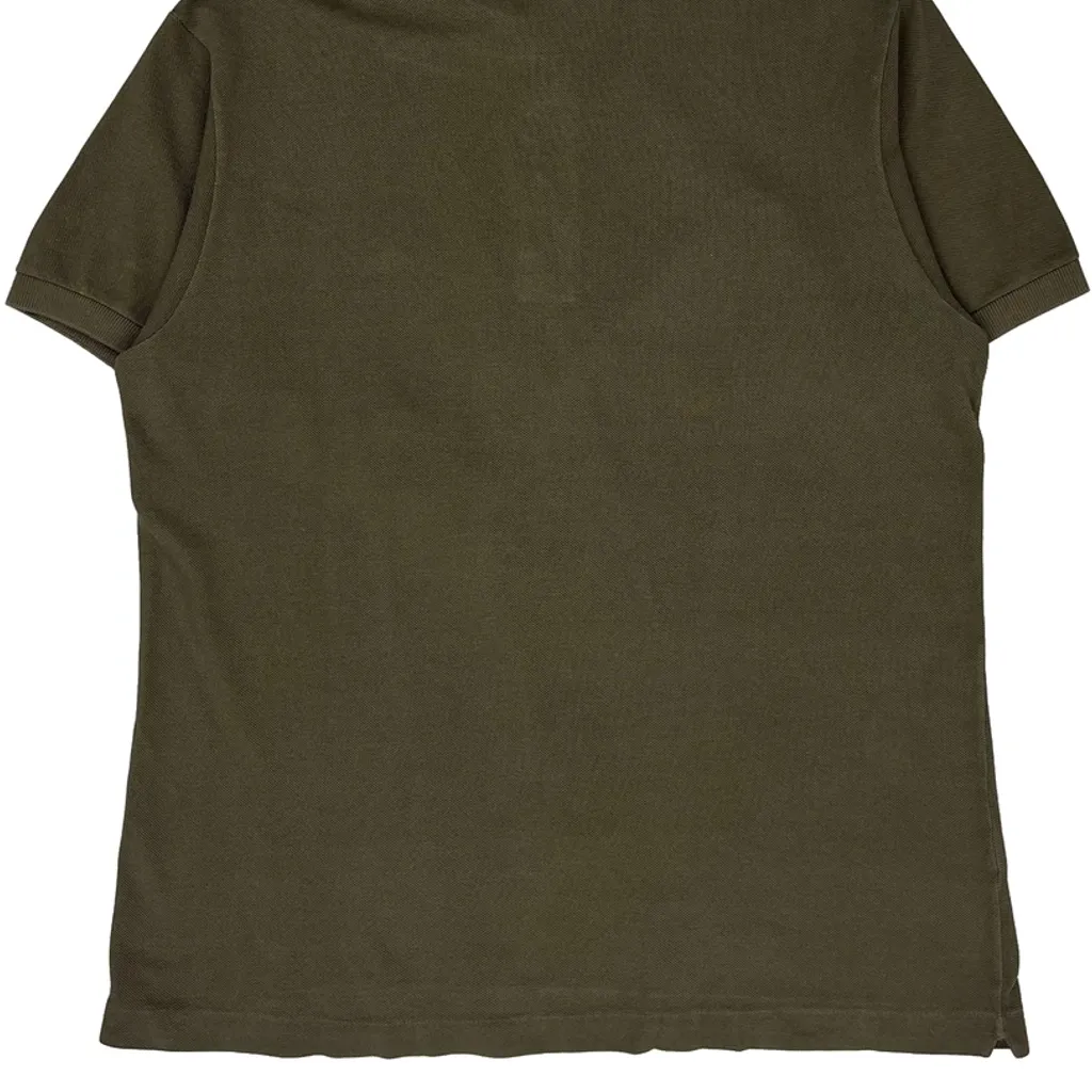 Lacoste Polo Shirt - Medium Brown Cotton - Image 7
