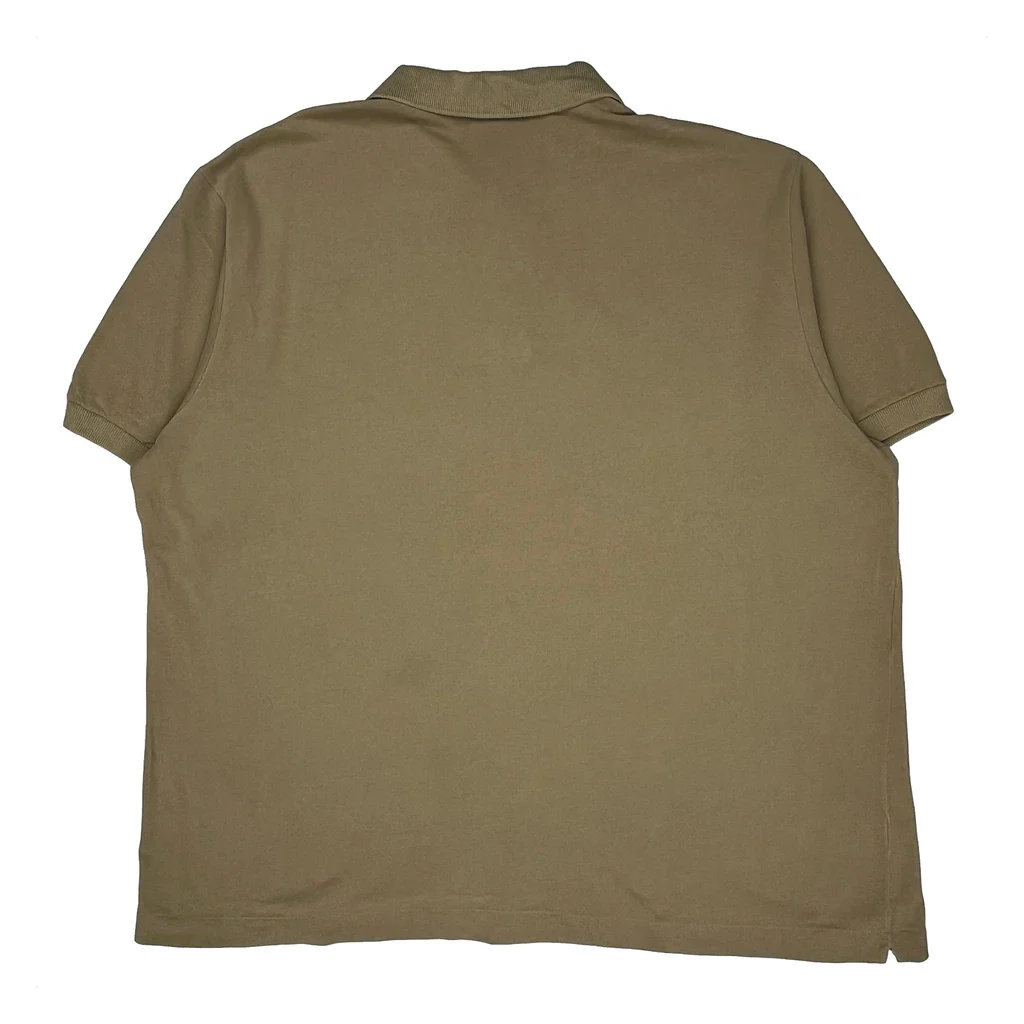 Lacoste Polo Shirt - 3XL Brown Cotton - Image 2