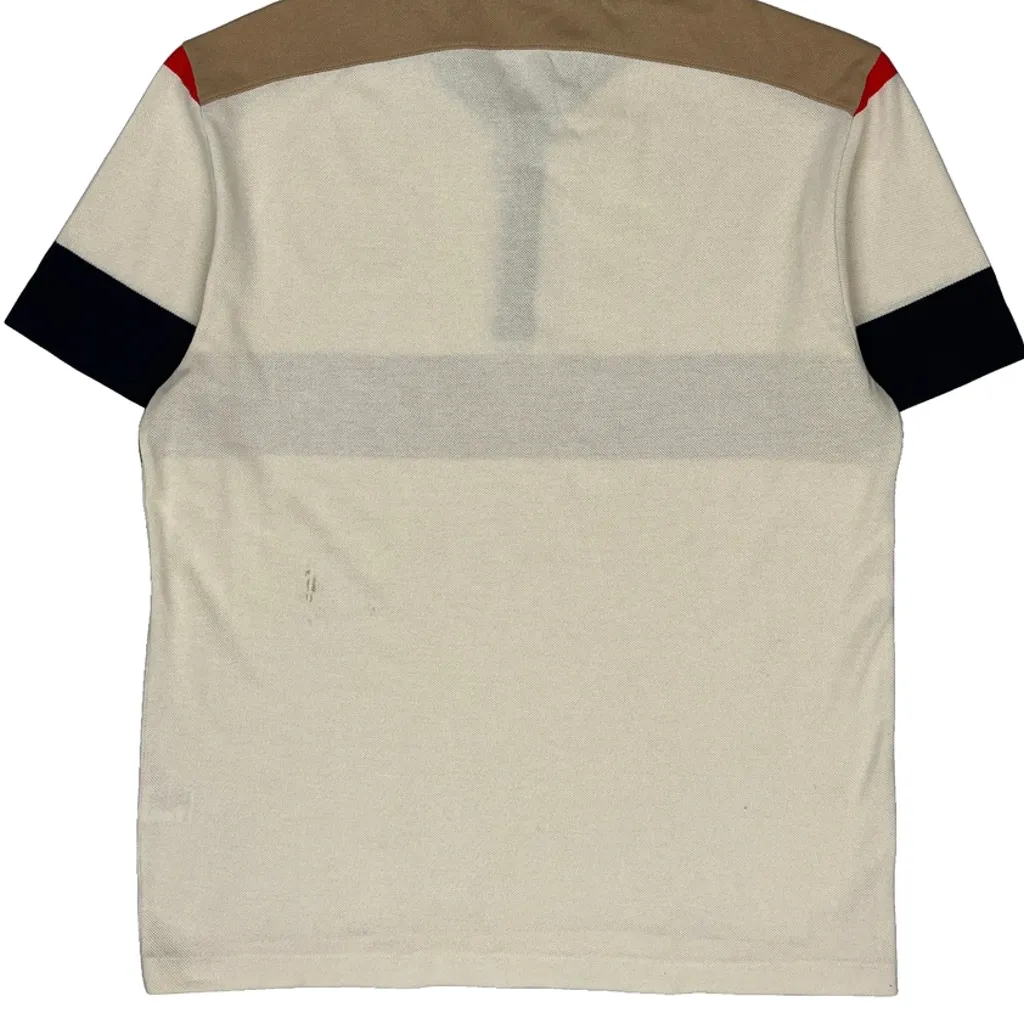 Lacoste Slim Fit Polo Shirt - Large Cream Cotton - Image 6