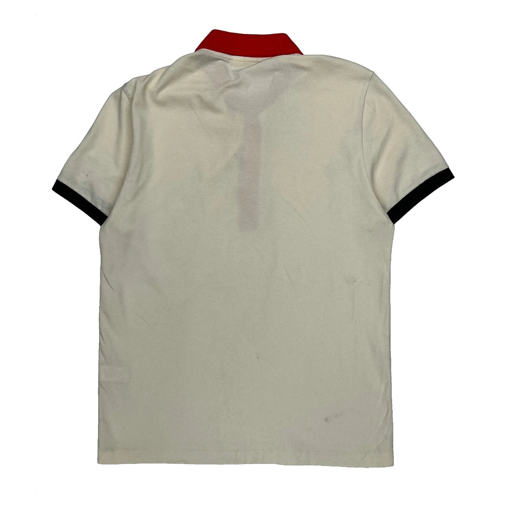 Lacoste Polo Shirt - Large Cream Cotton - Image 2