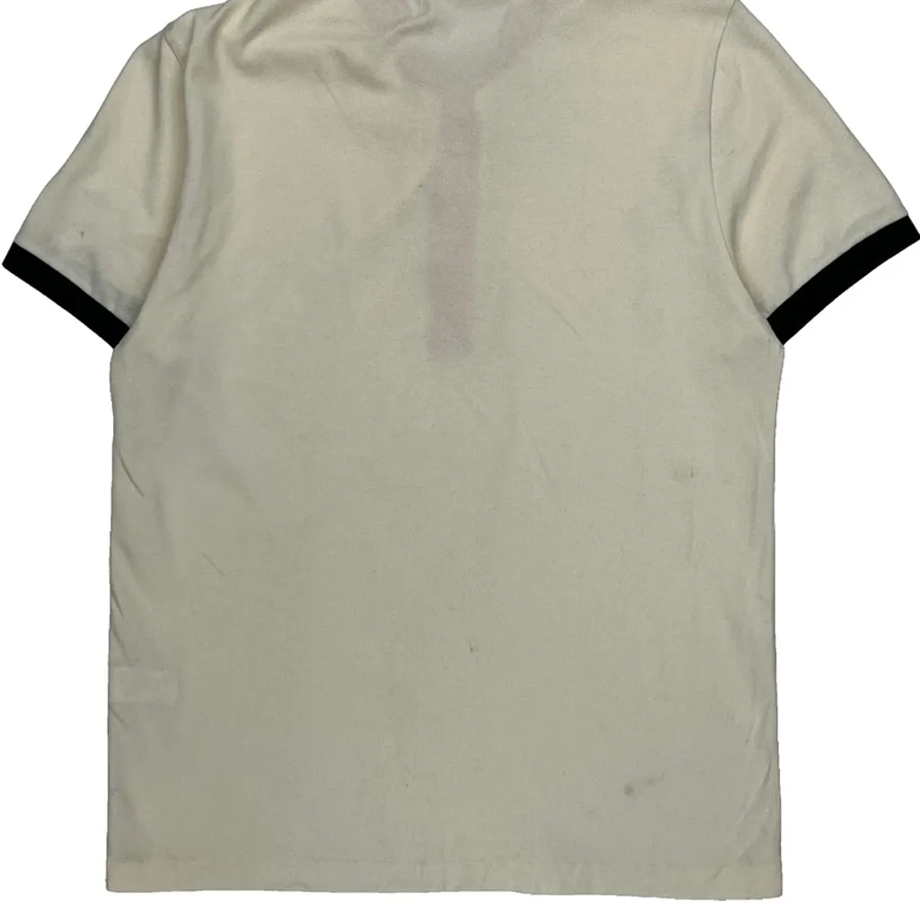 Lacoste Polo Shirt - Large Cream Cotton - Image 8