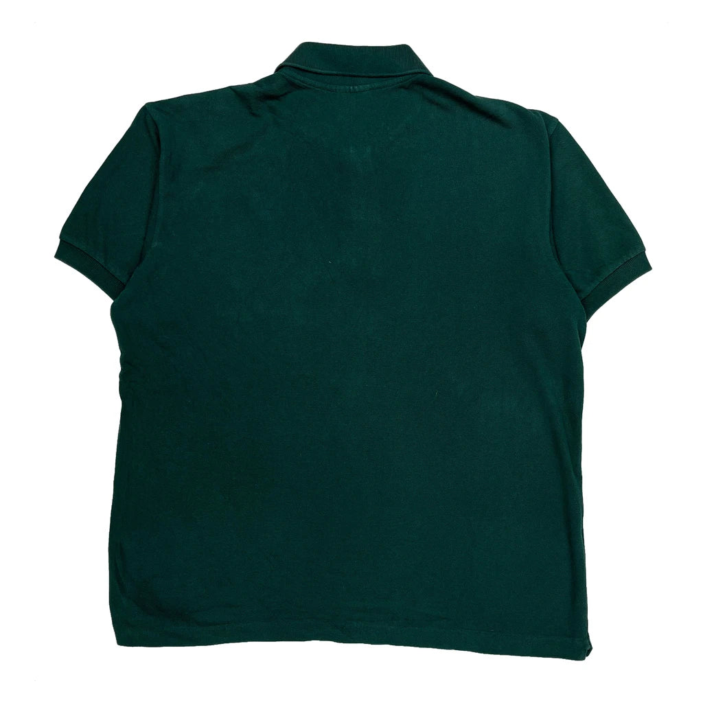 Lacoste Polo Shirt - Large Green Cotton - Image 2