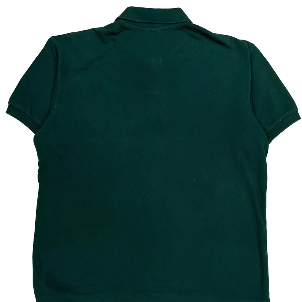 Lacoste Polo Shirt - Large Green Cotton - Image 6