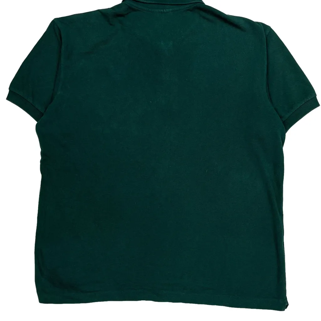 Lacoste Polo Shirt - Large Green Cotton - Image 7