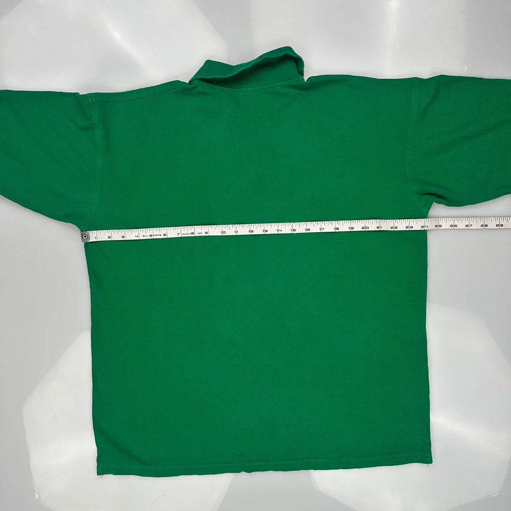 Lacoste Polo Shirt - XL Green Cotton - Image 3