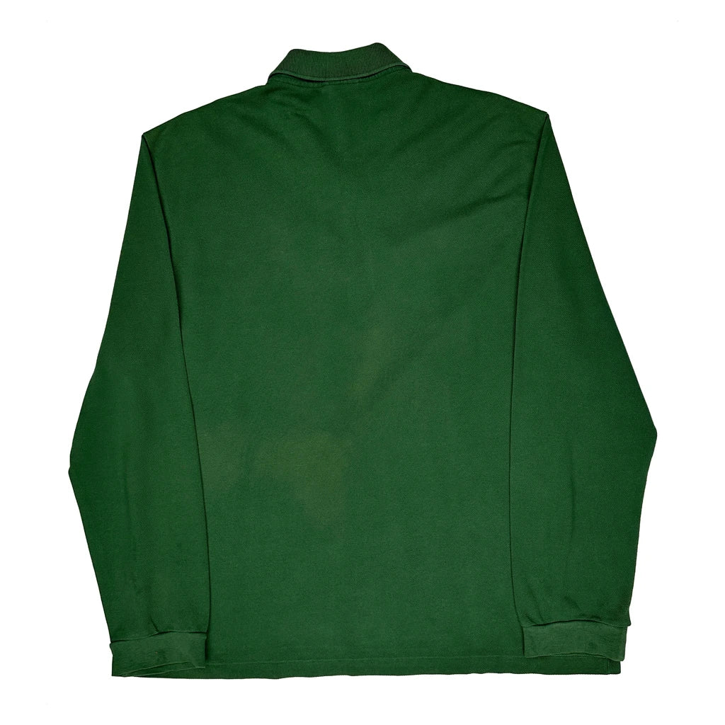 Lacoste Polo Shirt - XL Green Cotton - Image 2