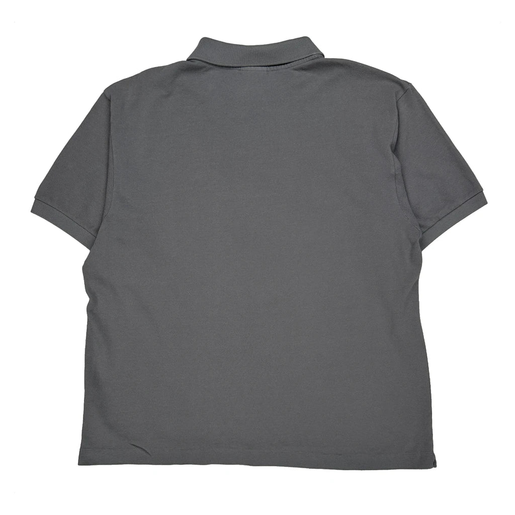 Lacoste Polo Shirt - Large Grey Cotton - Image 2