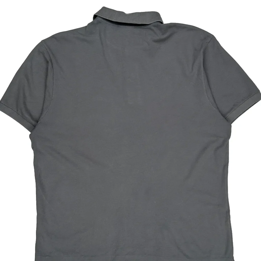 Lacoste Polo Shirt - XL Grey Cotton - Image 6