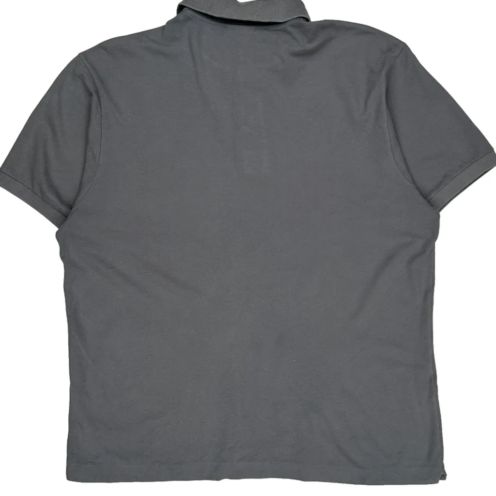 Lacoste Polo Shirt - XL Grey Cotton - Image 7