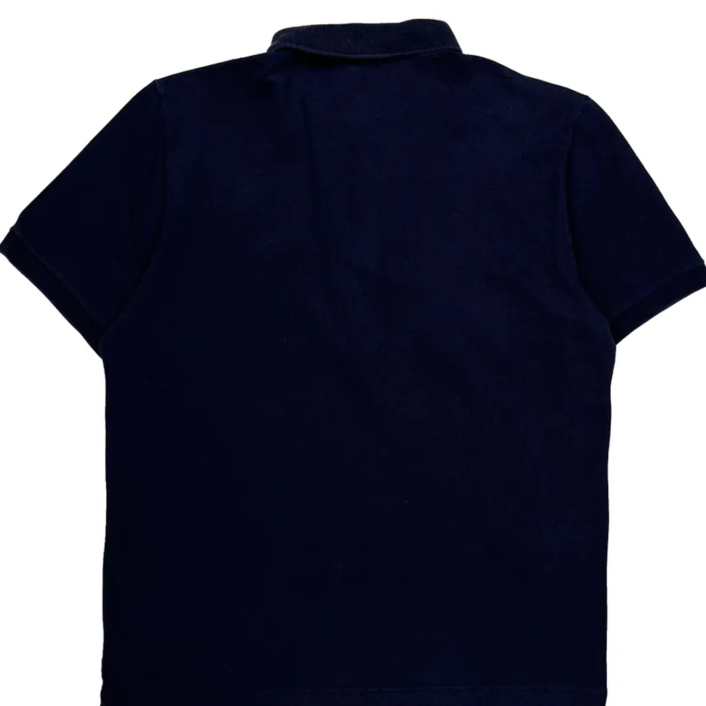 Lacoste Polo Shirt - Large Navy Cotton - Image 7