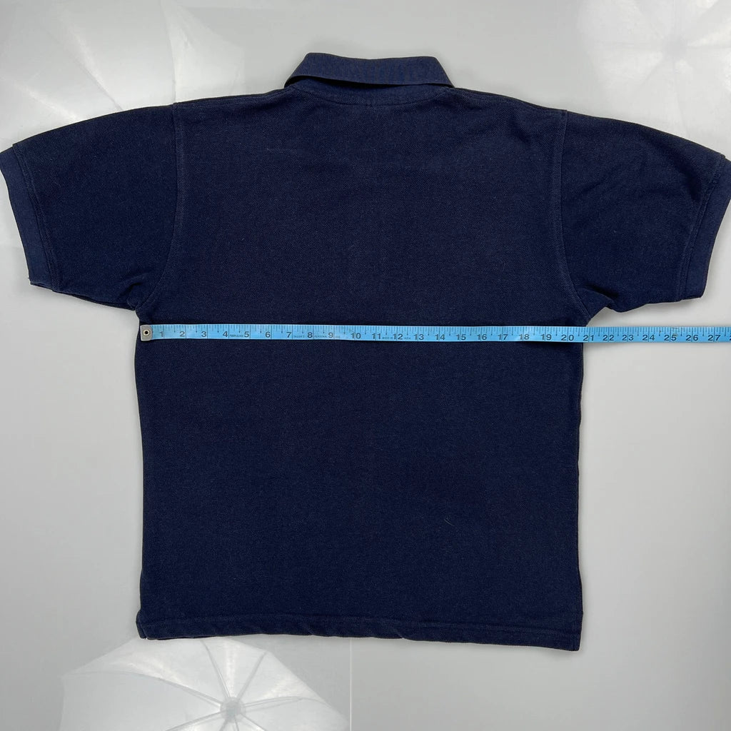 Lacoste Polo Shirt - Large Navy Cotton - Image 3