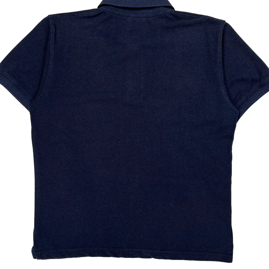 Lacoste Polo Shirt - Large Navy Cotton - Image 8
