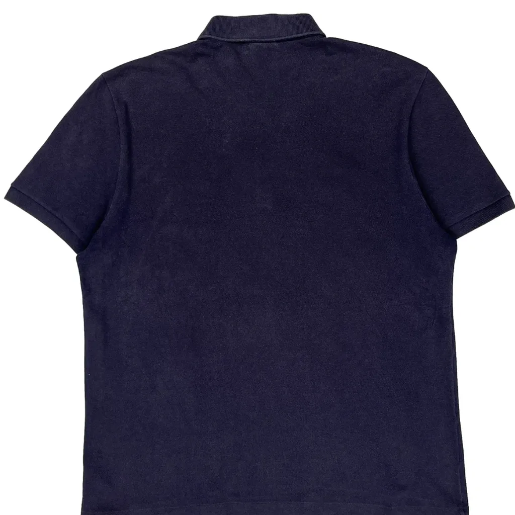 Lacoste Polo Shirt - 2XL Navy Cotton - Image 6