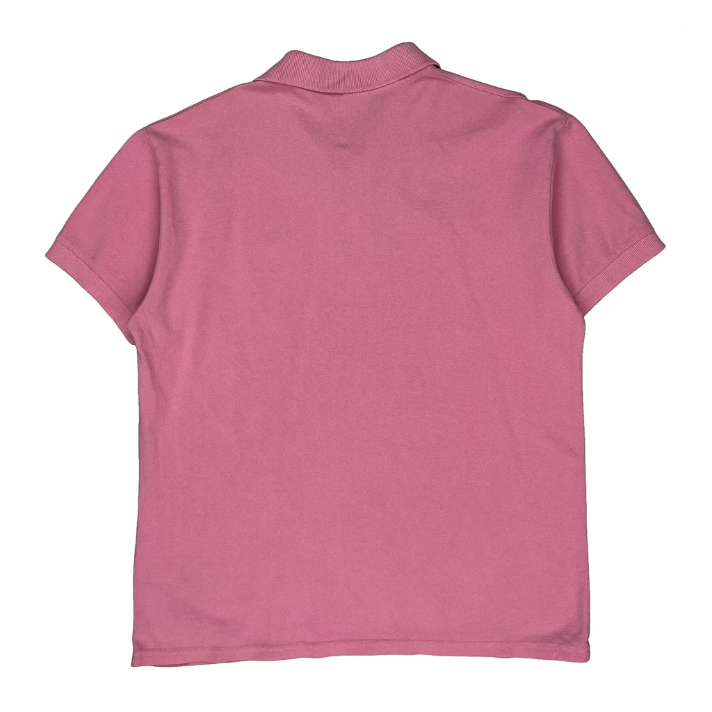 Lacoste Polo Shirt - 3XL Pink Cotton - Image 2