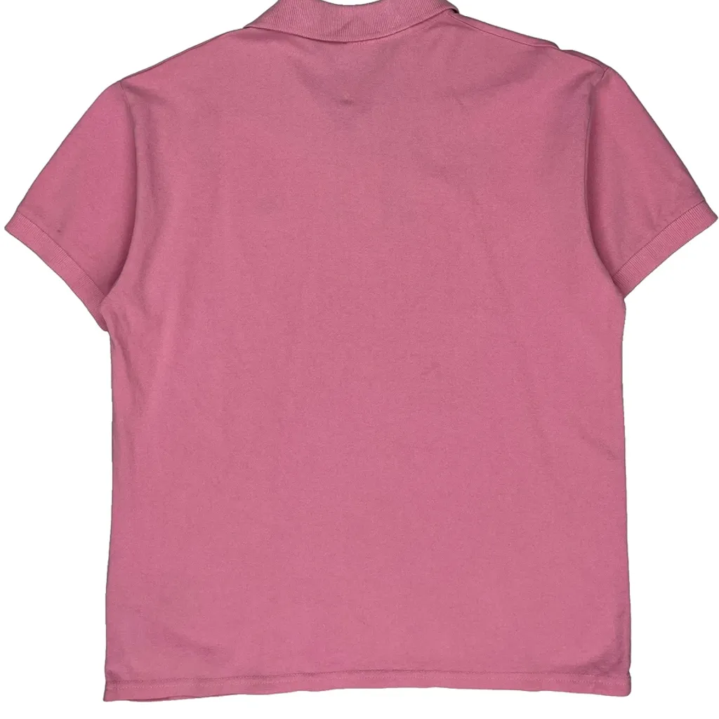 Lacoste Polo Shirt - 3XL Pink Cotton - Image 7