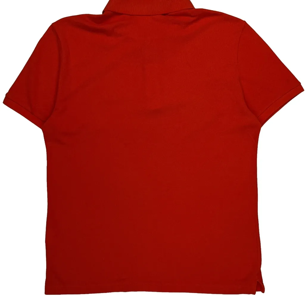 Lacoste Slim Fit Polo Shirt - Medium Red Cotton - Image 6