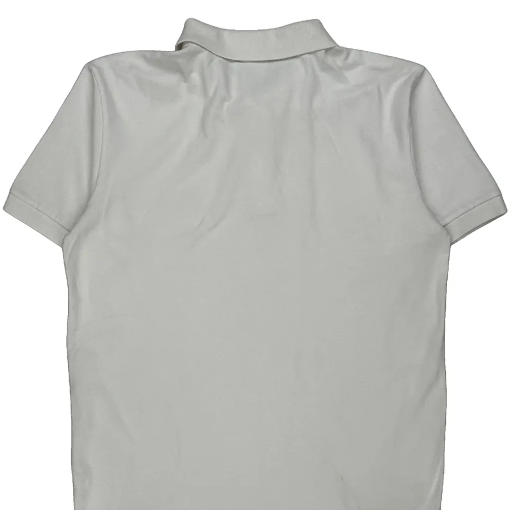 Lacoste Polo Shirt - Large White Cotton - Image 6
