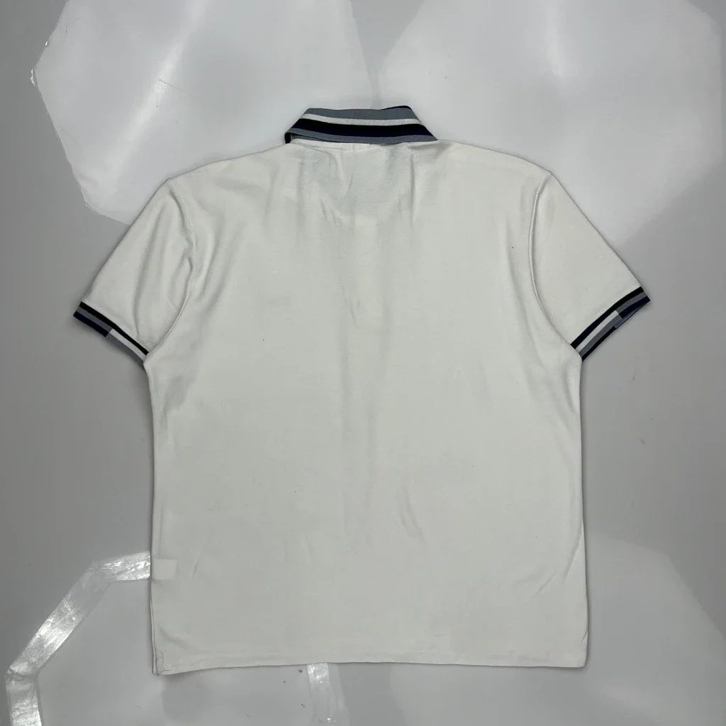 Lacoste Slim Fit Polo Shirt - XL White Cotton - Image 4