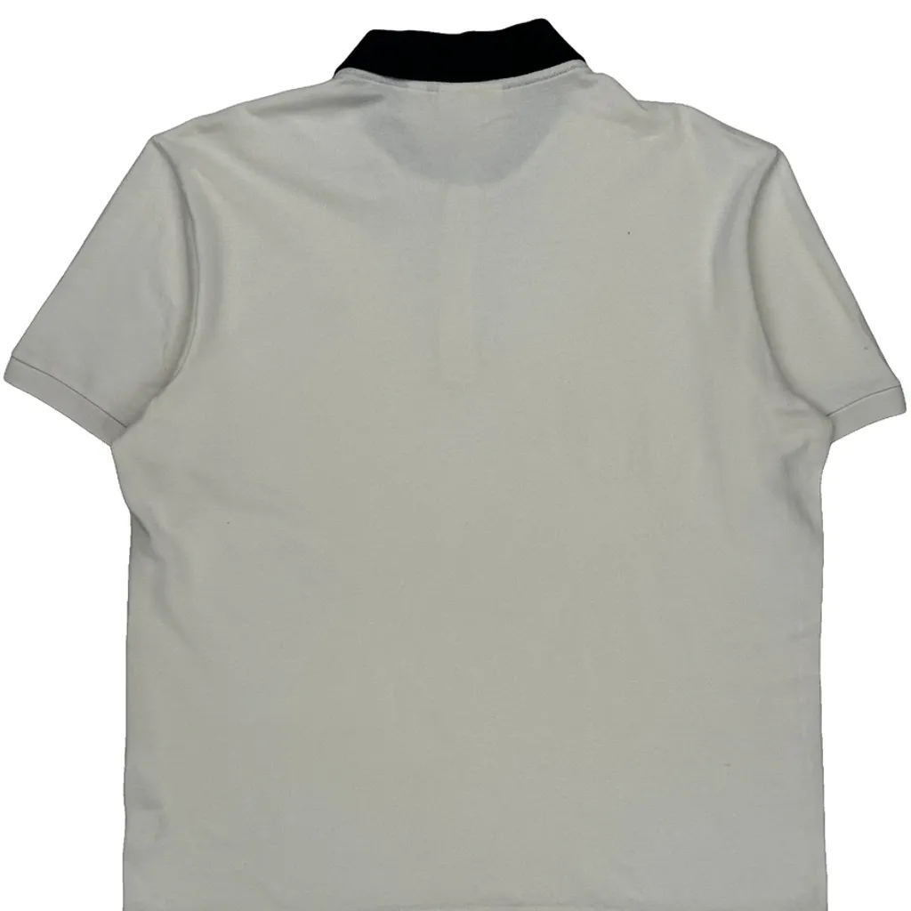 Lacoste Polo Shirt - 2XL White Cotton - Image 7