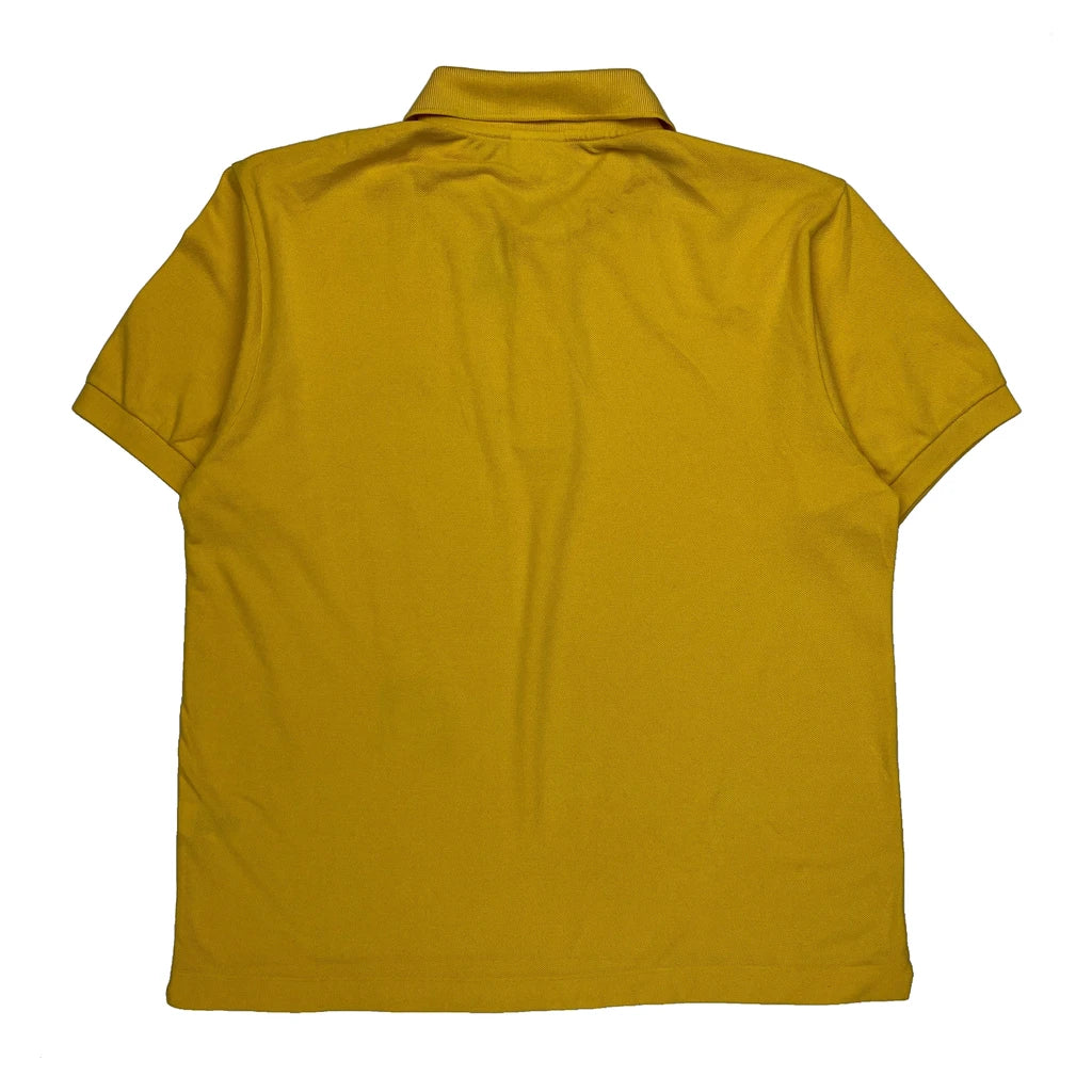 Lacoste Polo Shirt - Large Yellow Cotton - Image 2