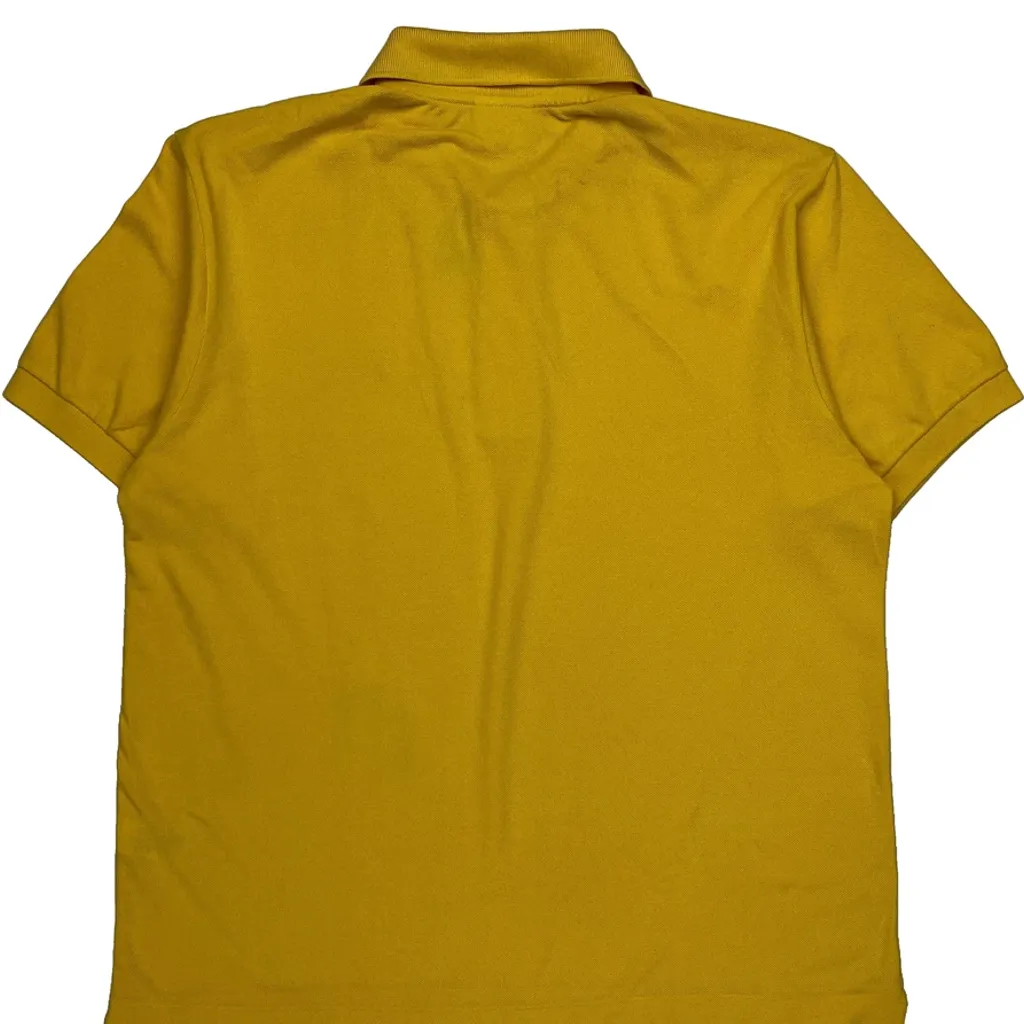 Lacoste Polo Shirt - Large Yellow Cotton - Image 7