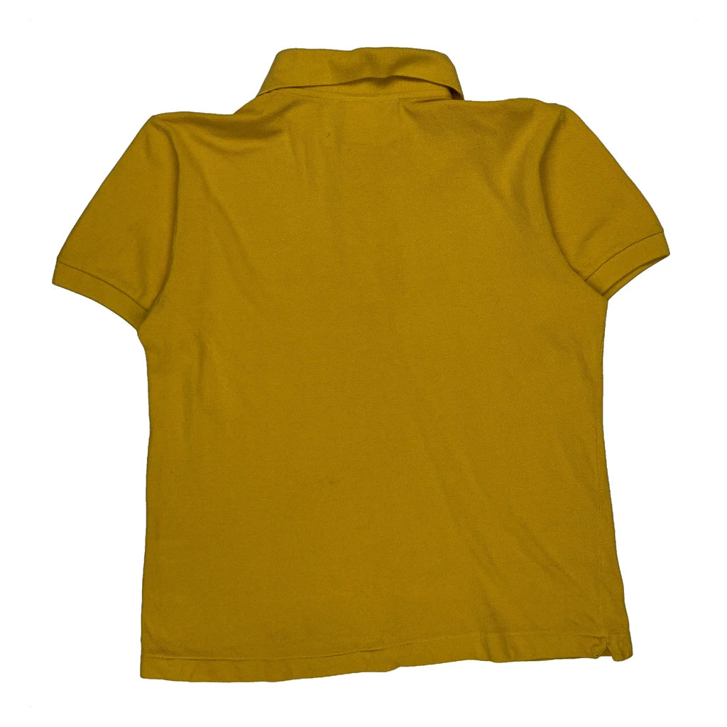 Lacoste Polo Shirt - Large Yellow Cotton - Image 2