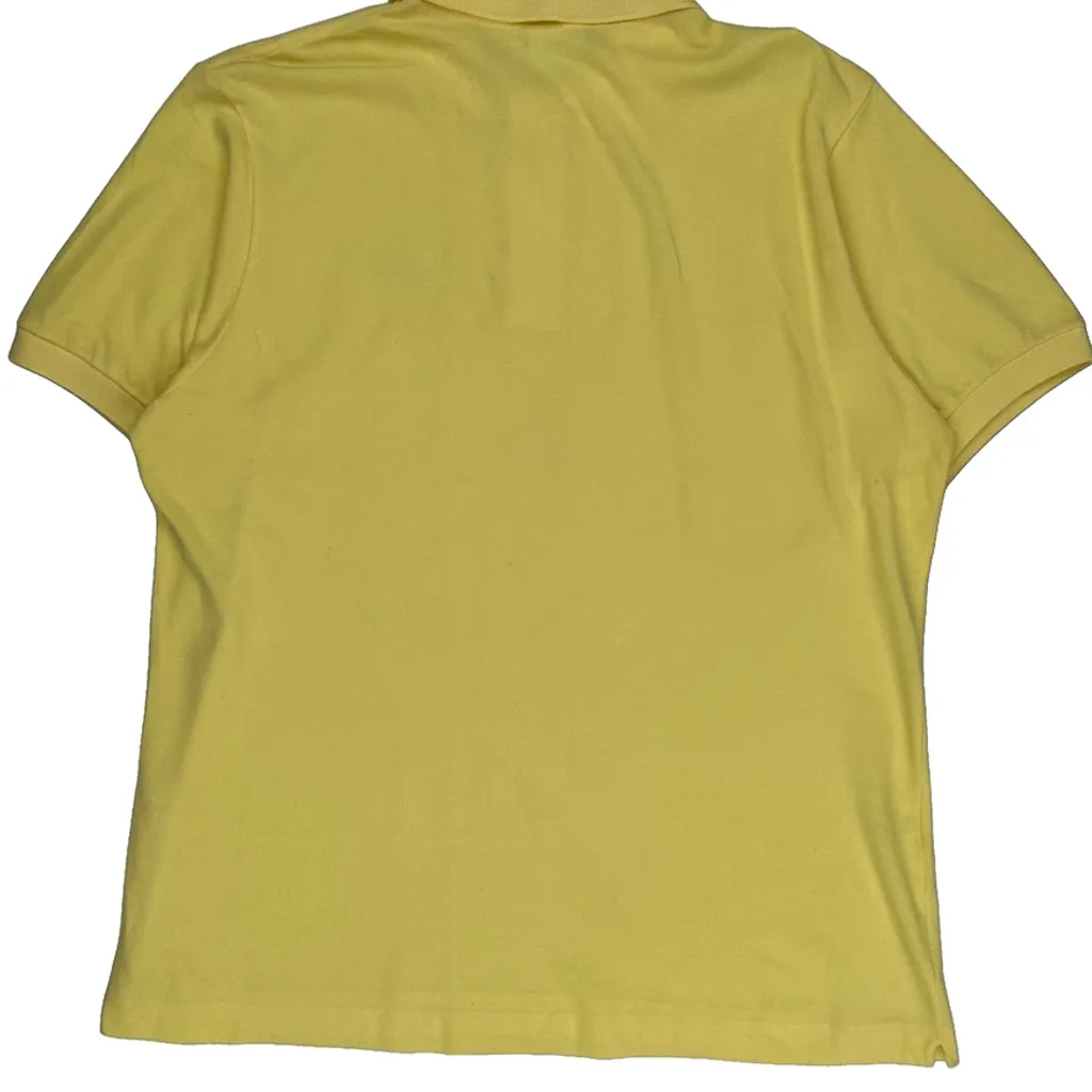 Lacoste Polo Shirt - XL Yellow Cotton - Image 6