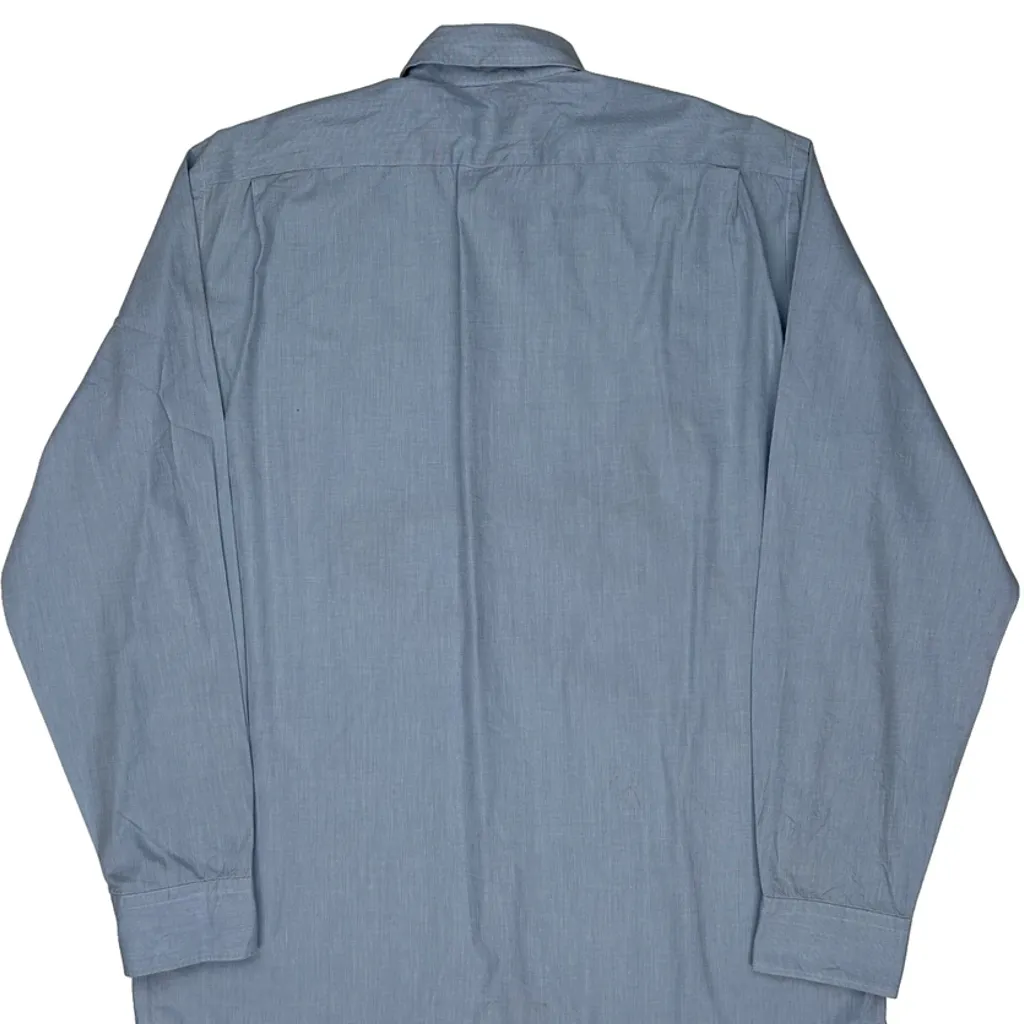 Lacoste Shirt - Medium Blue Cotton - Image 7