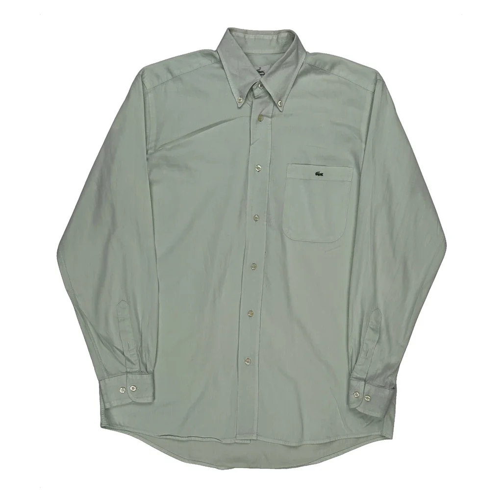 Lacoste Shirt - Medium Green Cotton