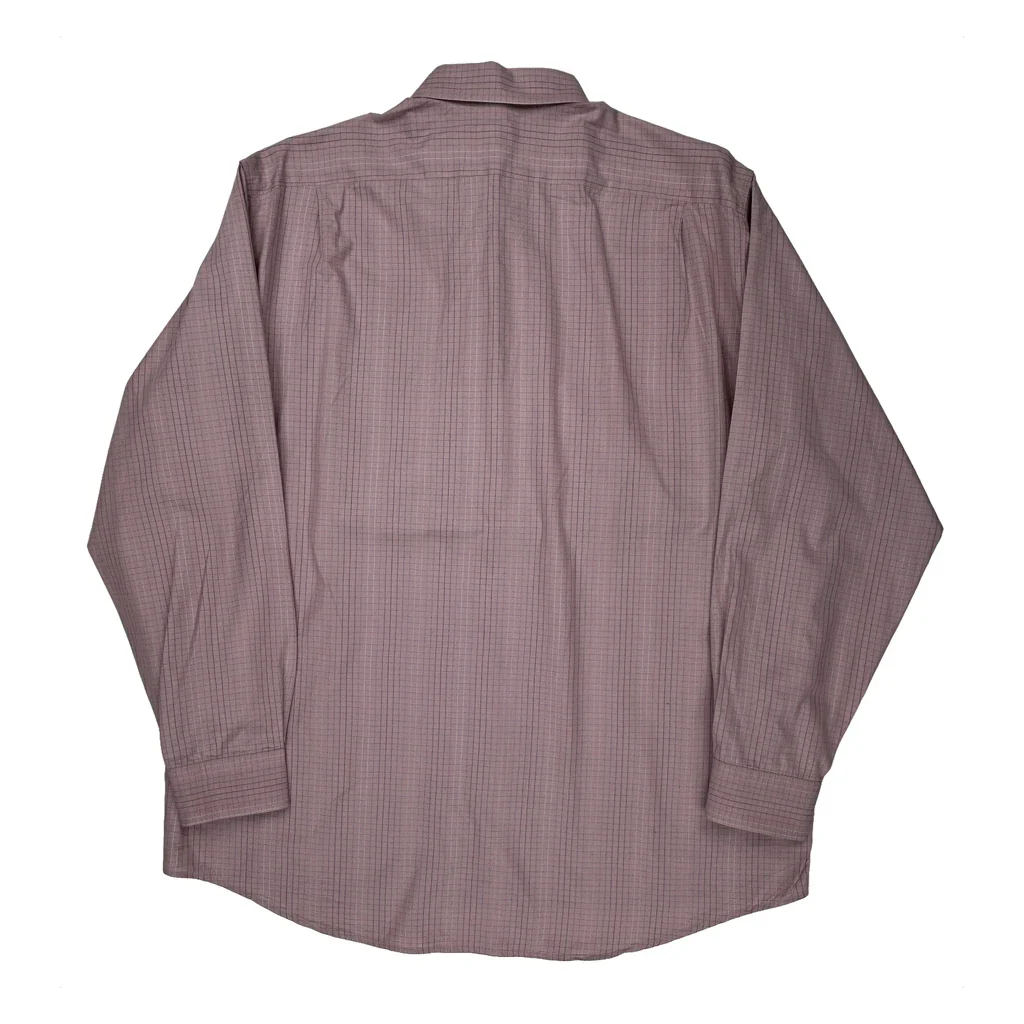 Lacoste Checked Shirt - 2XL Pink Cotton - Image 2