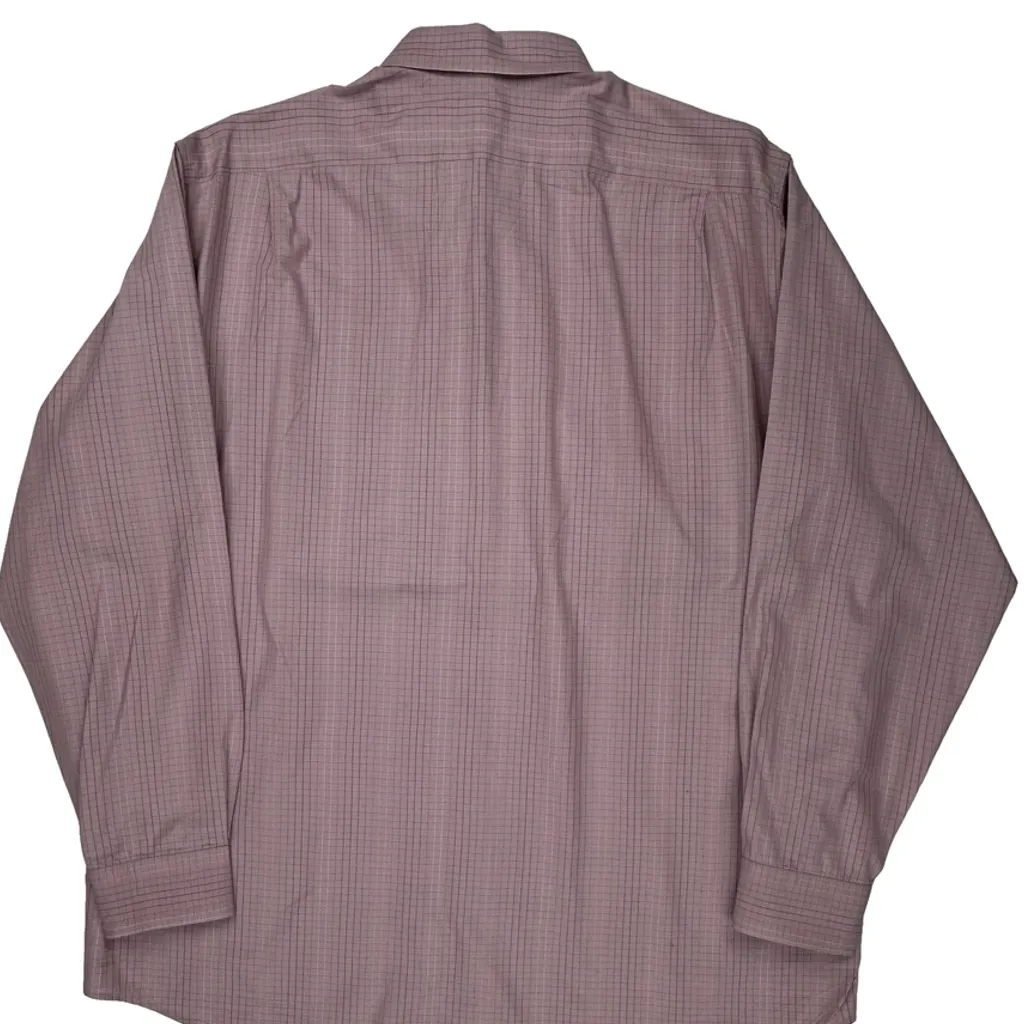 Lacoste Checked Shirt - 2XL Pink Cotton - Image 6