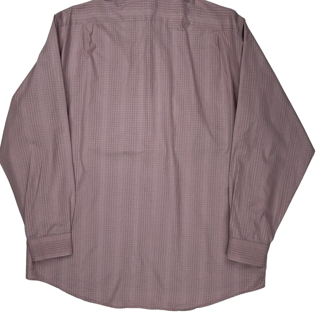 Lacoste Checked Shirt - 2XL Pink Cotton - Image 7
