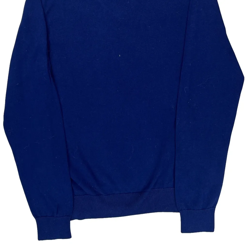 Lacoste Sweater - Medium Blue Cotton - Image 7