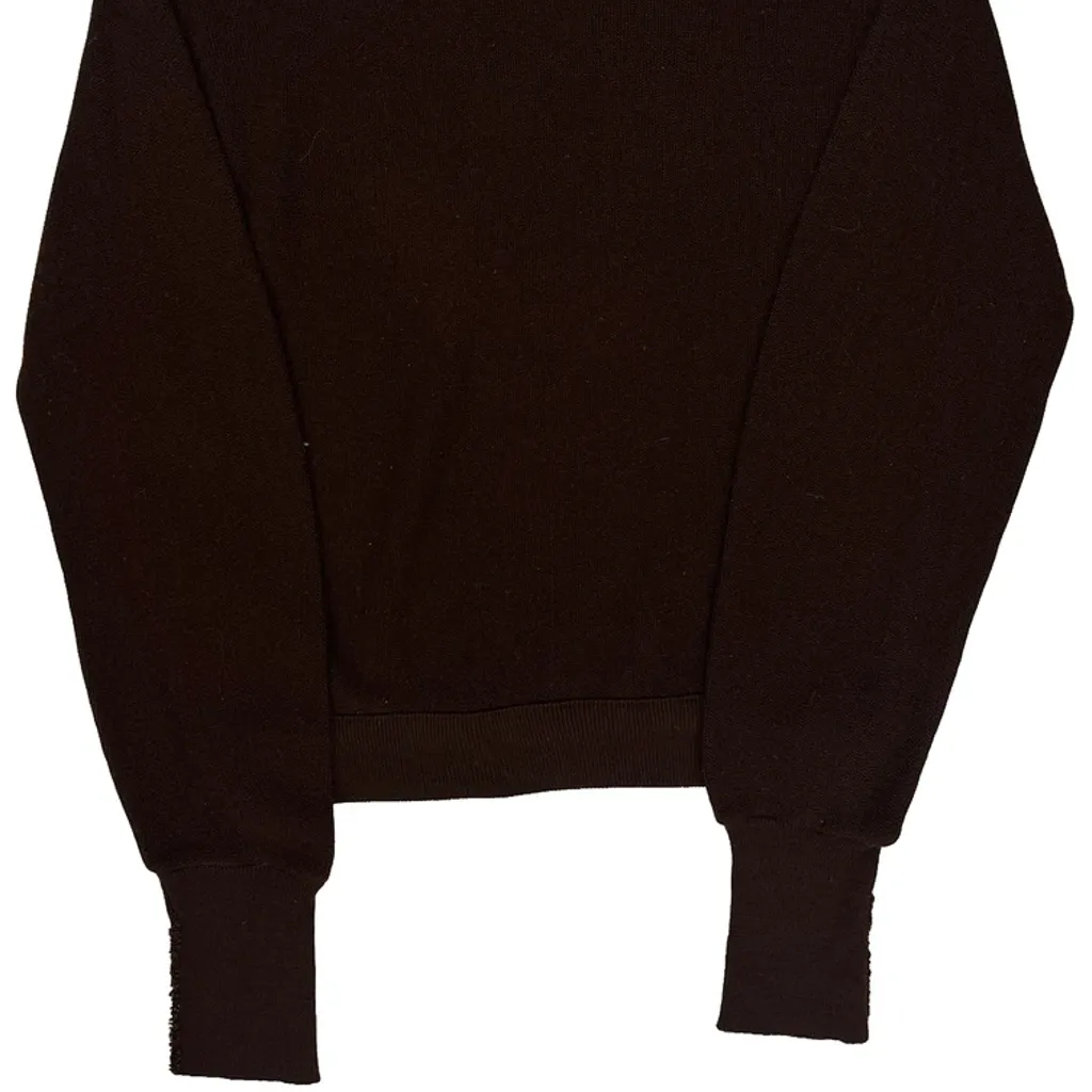 Lacoste Sweater - Small Brown Cotton - Image 6