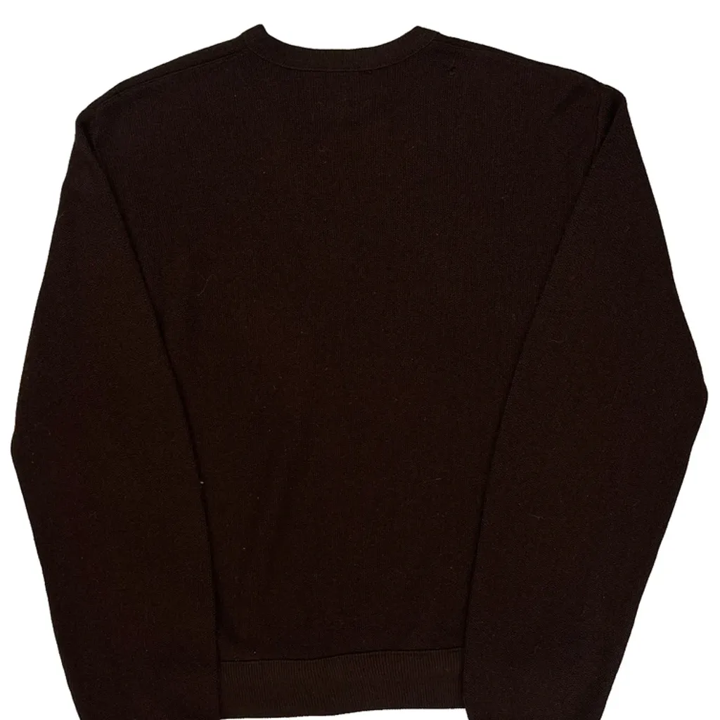 Lacoste Sweater - Small Brown Cotton - Image 7