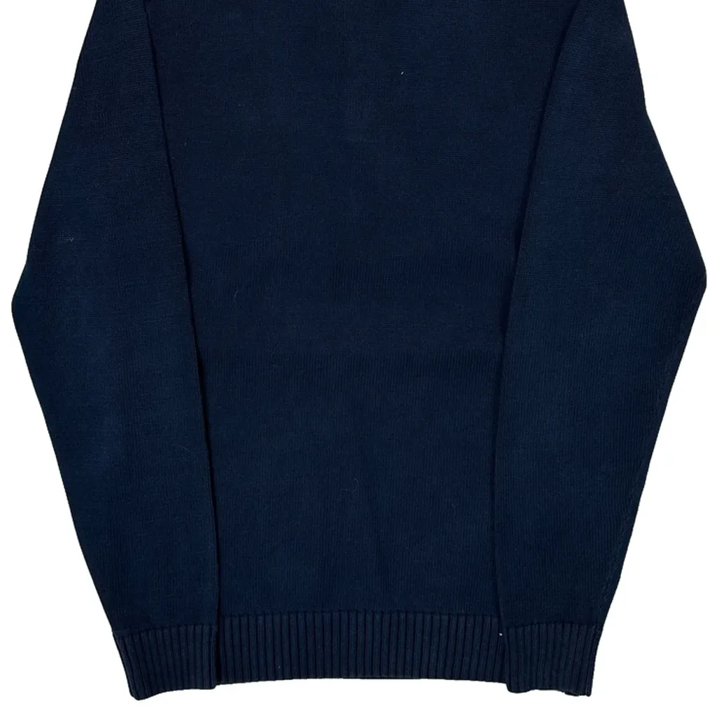 Lacoste Sweater - Medium Navy Cotton - Image 6