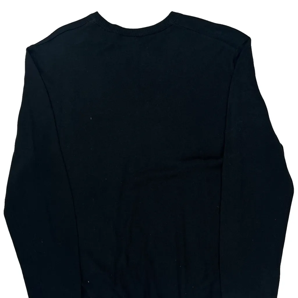 Lacoste Sweater - Medium Black Cotton - Image 6