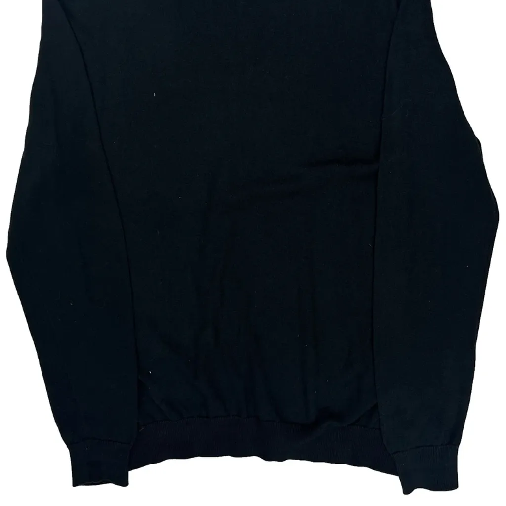 Lacoste Sweater - Medium Black Cotton - Image 7