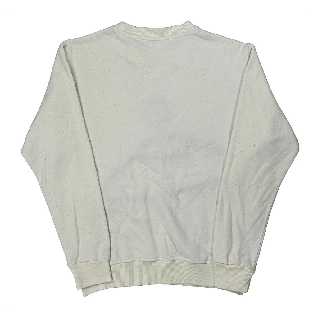 Lacoste Sweatshirt - Medium White Cotton - Image 2